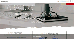 Desktop Screenshot of abacus-marketing.com